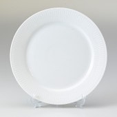 ロイヤルコペンハーゲン ホワイトフルーテッド 19cm プレート フラット