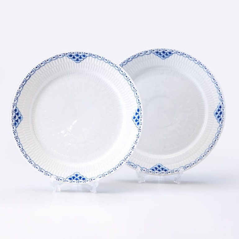 2枚セット ロイヤルコペンハーゲン プリンセス 25cm プレート エクストラ フラット 1104625 1017272 北欧食器 洋食器 【スペシャルラッピング660円(別売り)】