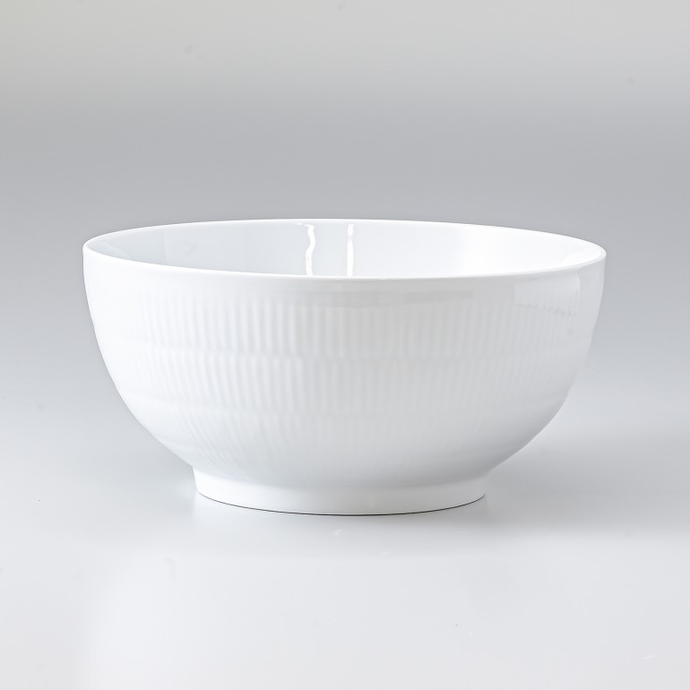 ロイヤルコペンハーゲン ROYAL COPENHAGEN ホワイトフルーテッド サラダボウル 3100ml 2408579 【日本未発売】 1017399 北欧食器 洋食器 【スペシャルラッピング660円(別売り)】