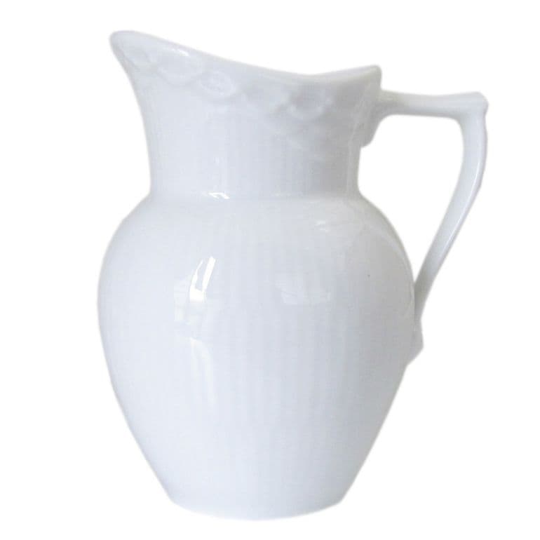 ロイヤルコペンハーゲン ホワイトフルーテッド ハーフレース クリーマー ミルクポット ミルクジャグ 170ml 1128394 日本未発売 1017286 北欧食器 洋食器 【スペシャルラッピング660円(別売り)】