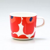 【名入れ可有料】マリメッコ marimekko マグカップ コーヒーカップ 200ml 食器 ウニッコ UNIKKO レッド×ホワイト 063429 001 北欧食器 洋食器【スペシャルラッピング66