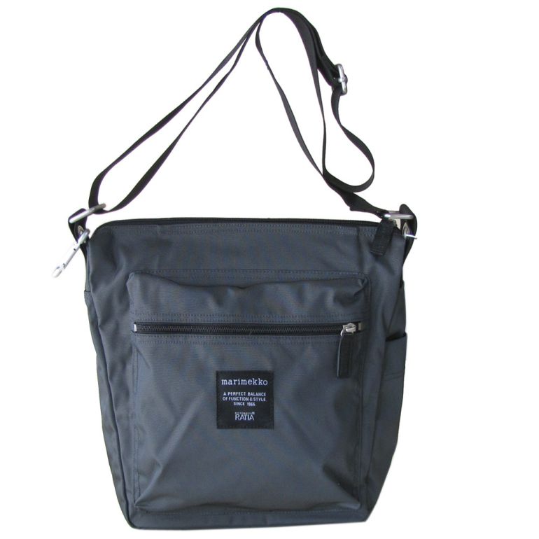 マリメッコ marimekko バッグ ショルダーバッグ パル Pal Roadie チャコールグレー 026991 900 北欧雑貨 北欧デザイン