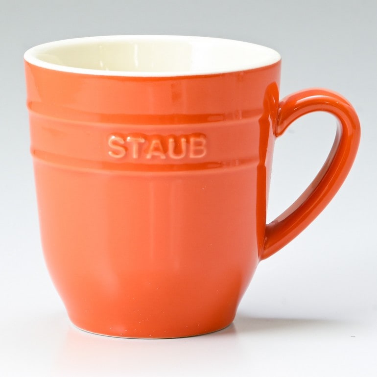 ストウブ staub マグカップ セラミック 350ml オレンジ 40508 570 0 洋食器
