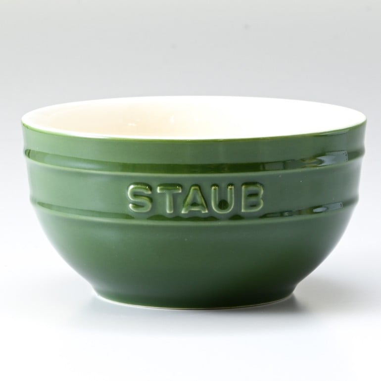ストウブ staub セラミック ラウンド ボウル 14cm バジルグリーン 40511 814 0 洋食器