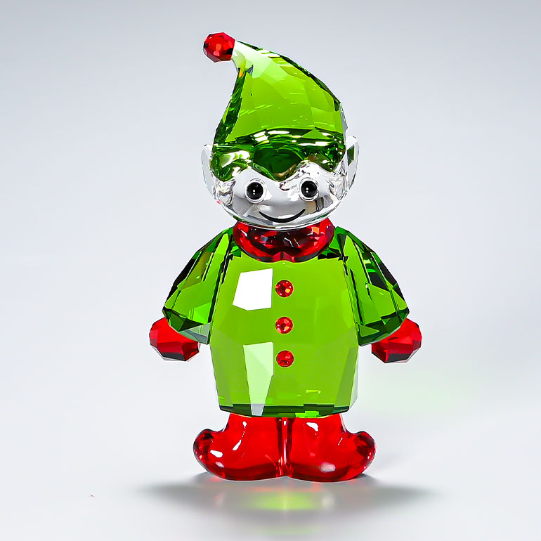 スワロフスキー フィギュリン SANTA'S HELPER サンタの妖精 クリスマス フィギュア 5286532 インテリア オブジェ 置物【スペシャルラッピング660円(別売り)】