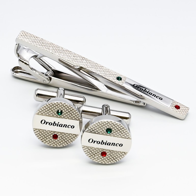 公式 プレゼント 名入れ ネクタイピン タイピン ブランド Orobianco オロビアンコ メンズ シルバー Ort246a 交換無料