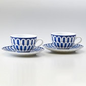 【ギフト包装可】⭐︎新品⭐︎ エルメス　ブルーダイユール　パスタプレート　2枚set 楽天市場】エルメス HERMES ブルーダイユール 030014P2 24cm パスタ