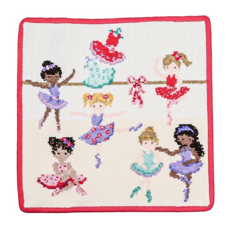 フェイラー FEILER ハンカチ ハンドタオル 25cm レディース BALLERINA バレリーナ ピンク 刺しゅう名入れ可有料 名入れギフト ネコポス限定 送料無料<br>【スペシャルラッピング660円(別売り)】