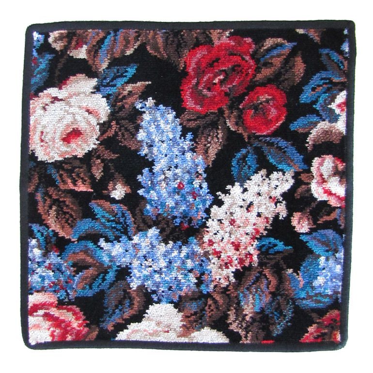 フェイラー FEILER ハンカチ ハンドタオル 30cm レディース CORNWALL コーンウォール ブラック 刺しゅう名入れ可有料 名入れギフト ネコポス限定 送料無料<br>【スペシャルラッピング660円(別売り)】