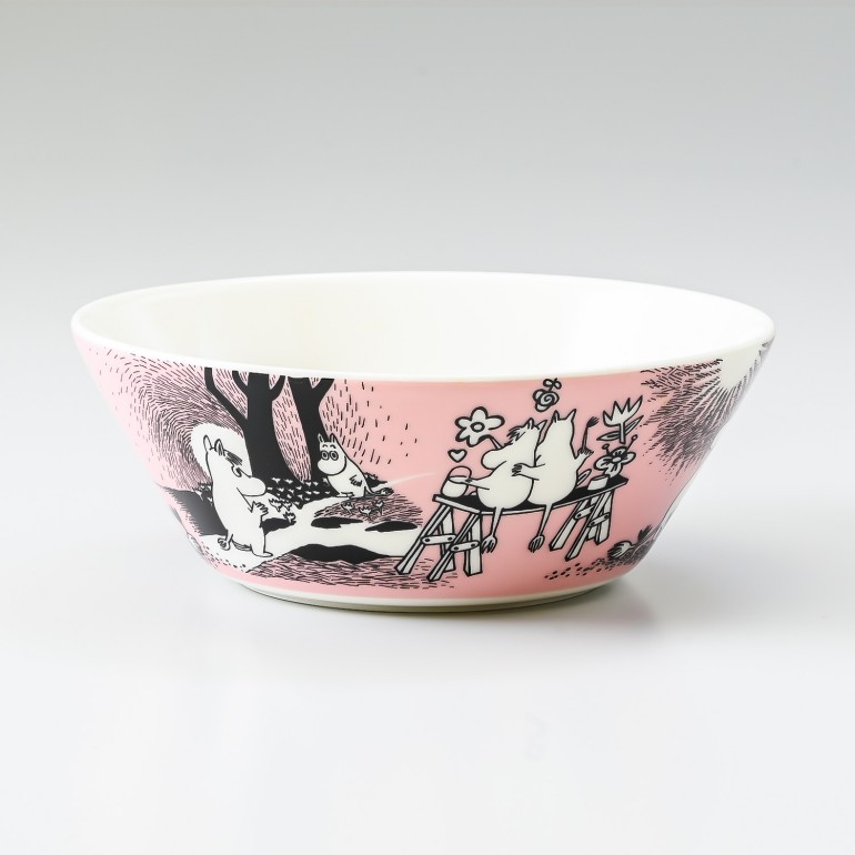 アラビア ARABIA ボウル 絵皿 深皿 ムーミンコレクション ラブ LOVE トーベ・ヤンソン 1005317 北欧食器 洋食器【スペシャルラッピング660円(別売り)】