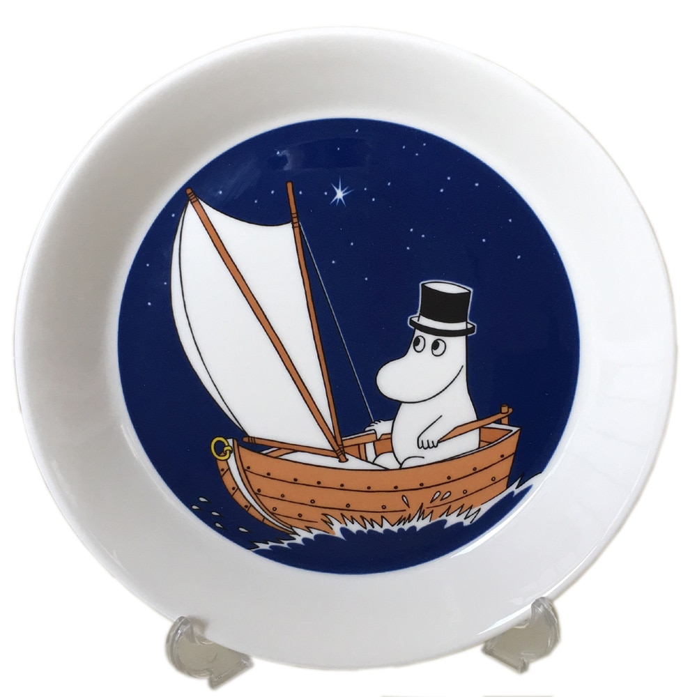 アラビア ARABIA プレート 19.5cm 絵皿 ムーミンコレクション ムーミンパパ MOOMINPAPPA トーベ・ヤンソン 1006383 北欧食器 洋食器【スペシャルラッピングB対応(別売り)】