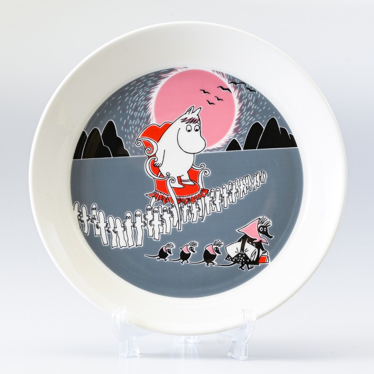 アラビア ARABIA プレート 19.5cm 絵皿 ムーミンコレクション アドベンチャー ムーブ トーベ・ヤンソン 1006333 北欧食器 洋食器 名入れ可有料【スペシャルラッピング660円(別売り)】