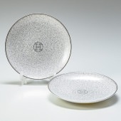 エルメス　ソレイユ ドゥ パスタプレート　24cm エルメス HERMES パスタプレート ペア 24cm ソレイユ ドゥ