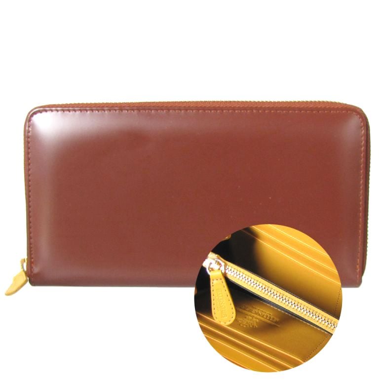 エッティンガー ETTINGER 長財布 ラウンドファスナー メンズ ブライドルレザー バイカラー BH2051EJR HAVANA ハバナ 【スペシャルラッピング660円(別売り)】