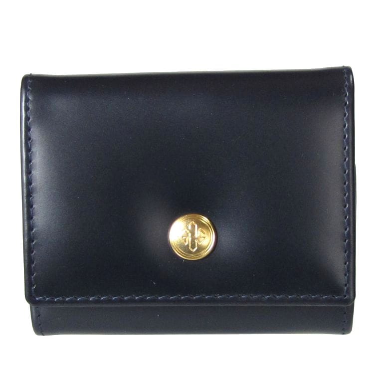 エッティンガー ETTINGER コインケース 小銭入れ メンズ ブライドルレザー バイカラー BH145JR NAVY ネイビー 【スペシャルラッピング660円(別売り)】