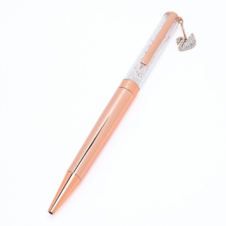 スワロフスキー ボールペン クリスタルライン スワンチャーム 5479552 【名入れ有料可】 名入れギフト ボールペン 文房具【スペシャルラッピング660円(別売り)】