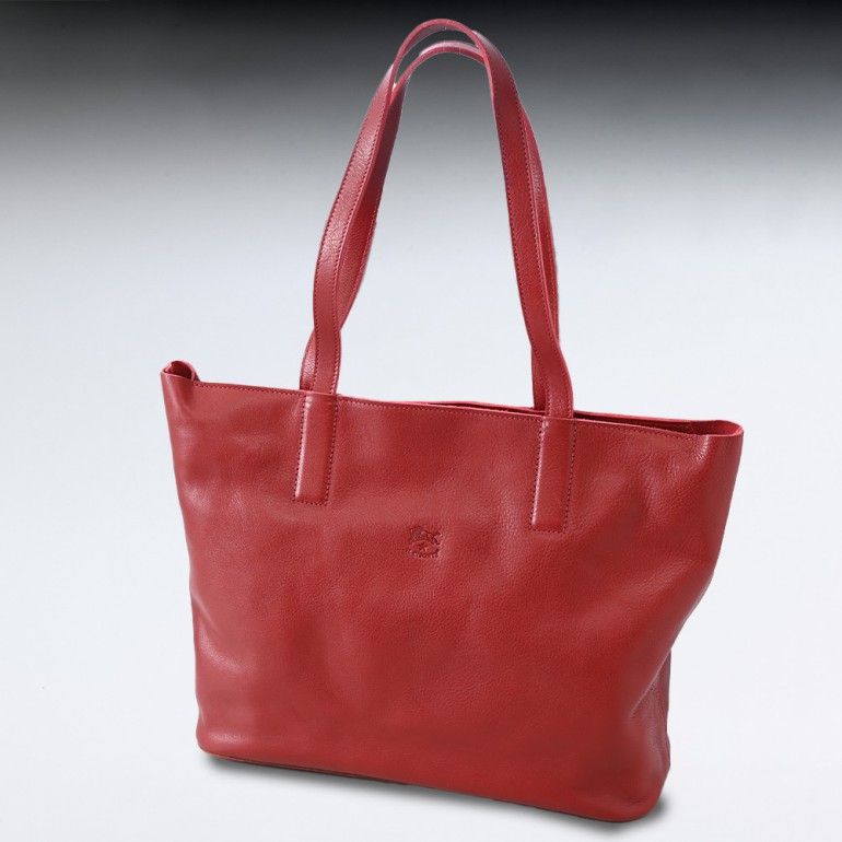 イルビゾンテ IL BISONTE バッグ レディース トートバッグ ROSSO ロッソ A2624M EP 245O