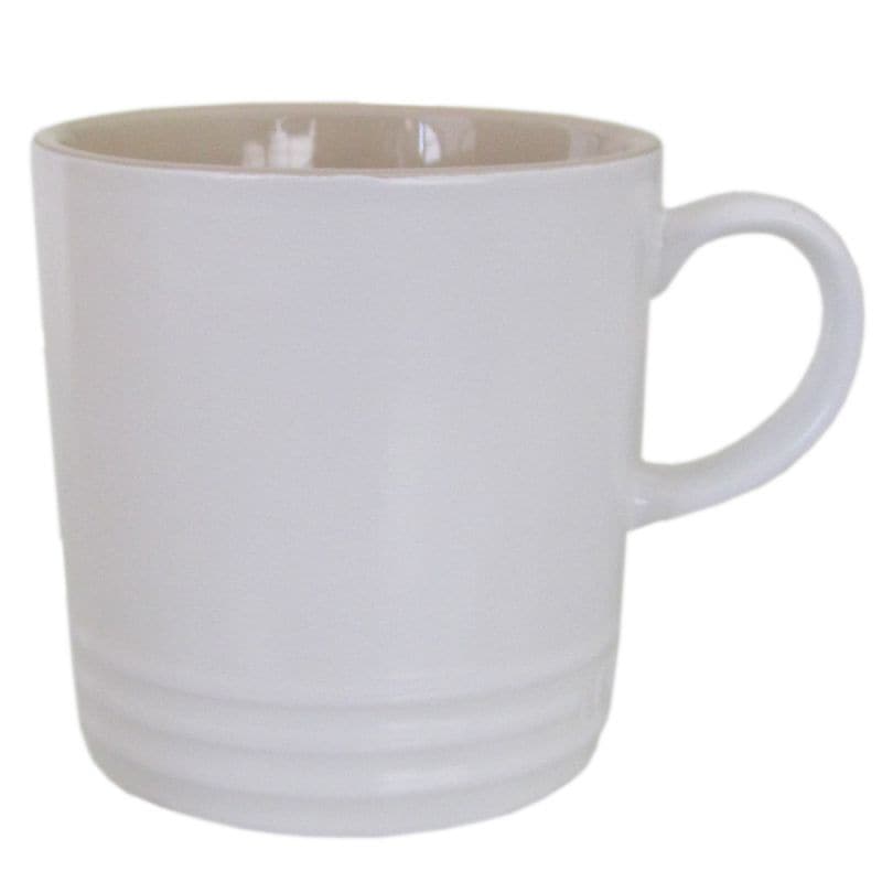 ルクルーゼ ル・クルーゼ マグカップ コーヒー Le Creuset マグ 350ml 食器 コットン　ホワイト 70302354310002 洋食器