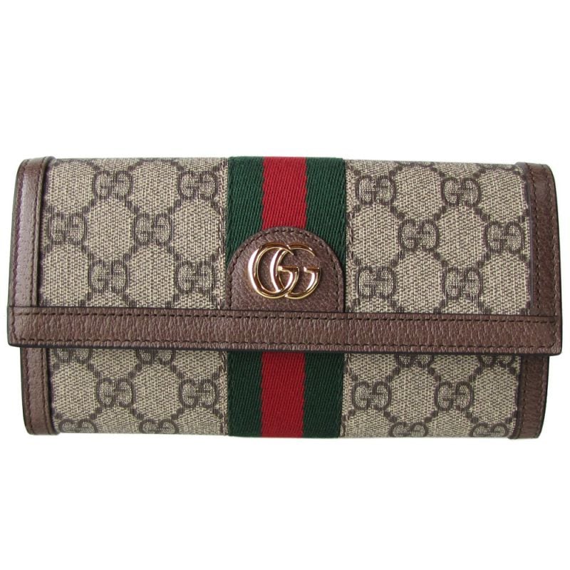 グッチ GUCCI 財布 長財布 コンチネンタル GGスプリームキャンバス 523153 96IWG 8745 【スペシャルラッピングB対応(別売り)】