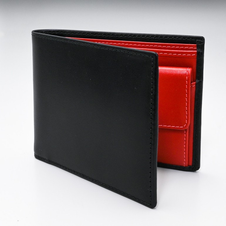 エッティンガー ETTINGER 二つ折り財布 小銭入れなし メンズ ロイヤル