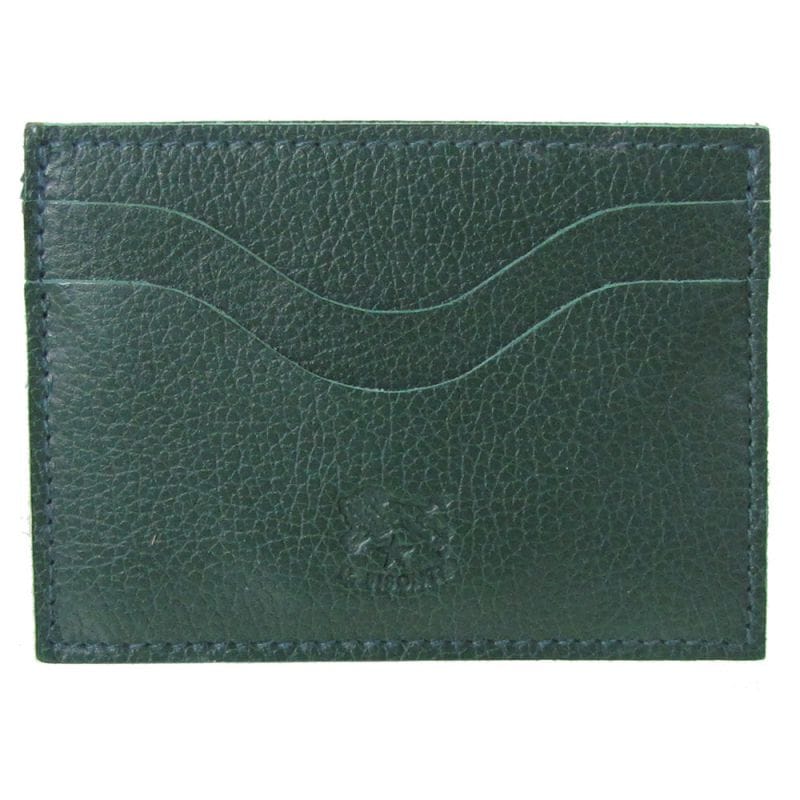 イルビゾンテ IL BISONTE カードケース メンズ レディース バケッタレザー VERDE ベルデ C1167 EP 293【スペシャルラッピング660円(別売り)】