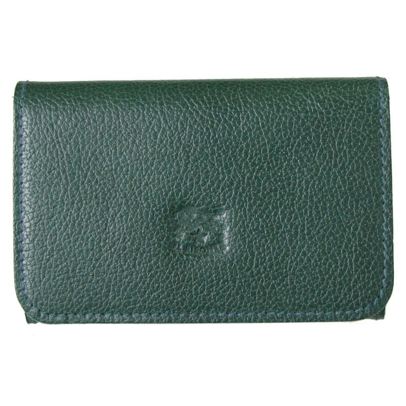 イルビゾンテ IL BISONTE カードケース 名刺入れ メンズ レディース バケッタレザー VERDE ベルデ C0470 P 293【スペシャルラッピング660円(別売り)】
