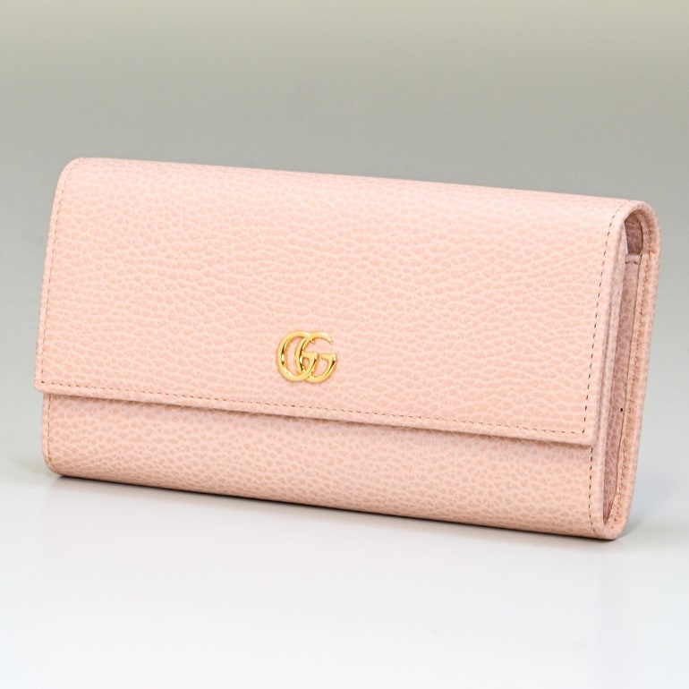 グッチ GUCCI 財布 長財布 レディース プチ マーモント ダブルG レザー ライトピンク 456116 CAO0G 5909 【スペシャルラッピング660円(別売り)】