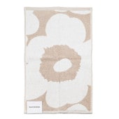 マリメッコ marimekko タオル ゲストタオル フェイスタオル 50×30cm UNIKKO ウニッコ ベージュ×ホワイト 072791-810（070232 810） 名入れ 刺しゅう可有料 