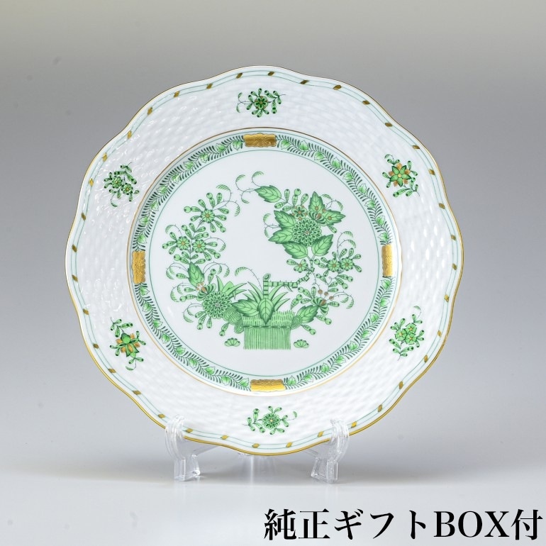 純正BOX付 ヘレンド デザートプレート インドの華 19cm 517000 FV 【00517000-FV】 洋食器【スペシャルラッピング660円(別売り)】
