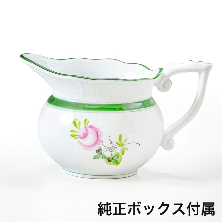 純正BOX付 ヘレンド クリーマー ウィーンのバラ 洋食器 120ml 手描き 644000 VRH 【00644000-VRH】【スペシャルラッピング660円(別売り)】