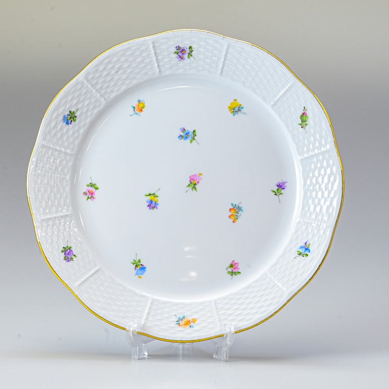 ヘレンド プレート ミルフルール プレート 食器 25cm 524000 MF 【00524000-MF】 洋食器【スペシャルラッピング660円(別売り)】