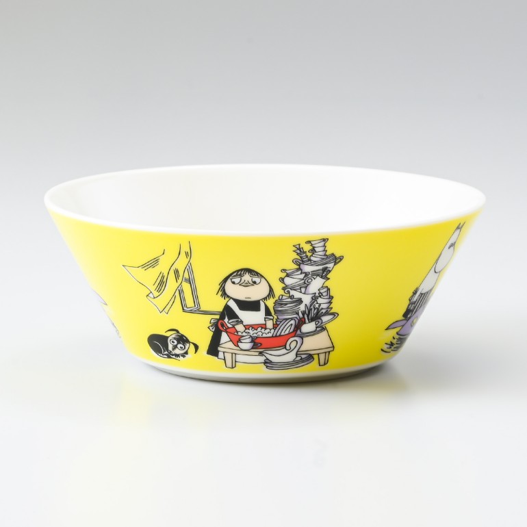 アラビア ARABIA ボウル 絵皿 深皿 ムーミンコレクション ミーサ イエロー 1052346 北欧食器 洋食器 名入れ可有料【スペシャルラッピング660円(別売り)】