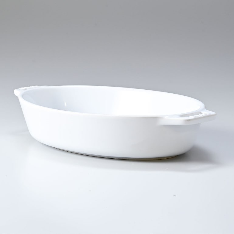 ストウブ staub オーバルディッシュ 23cm セラミック Roasting Dish oval White ホワイト 40511-158-0 洋食器