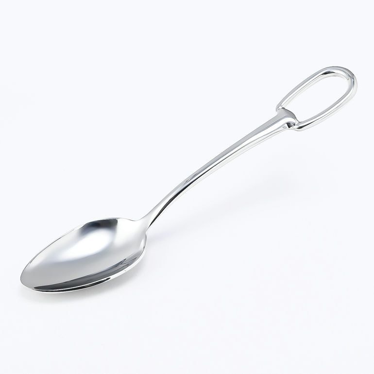 エルメス HERMES デザートスプーン 新品 アトラージュ カトラリー ステンレススティール 6007P シルバー 洋食器
