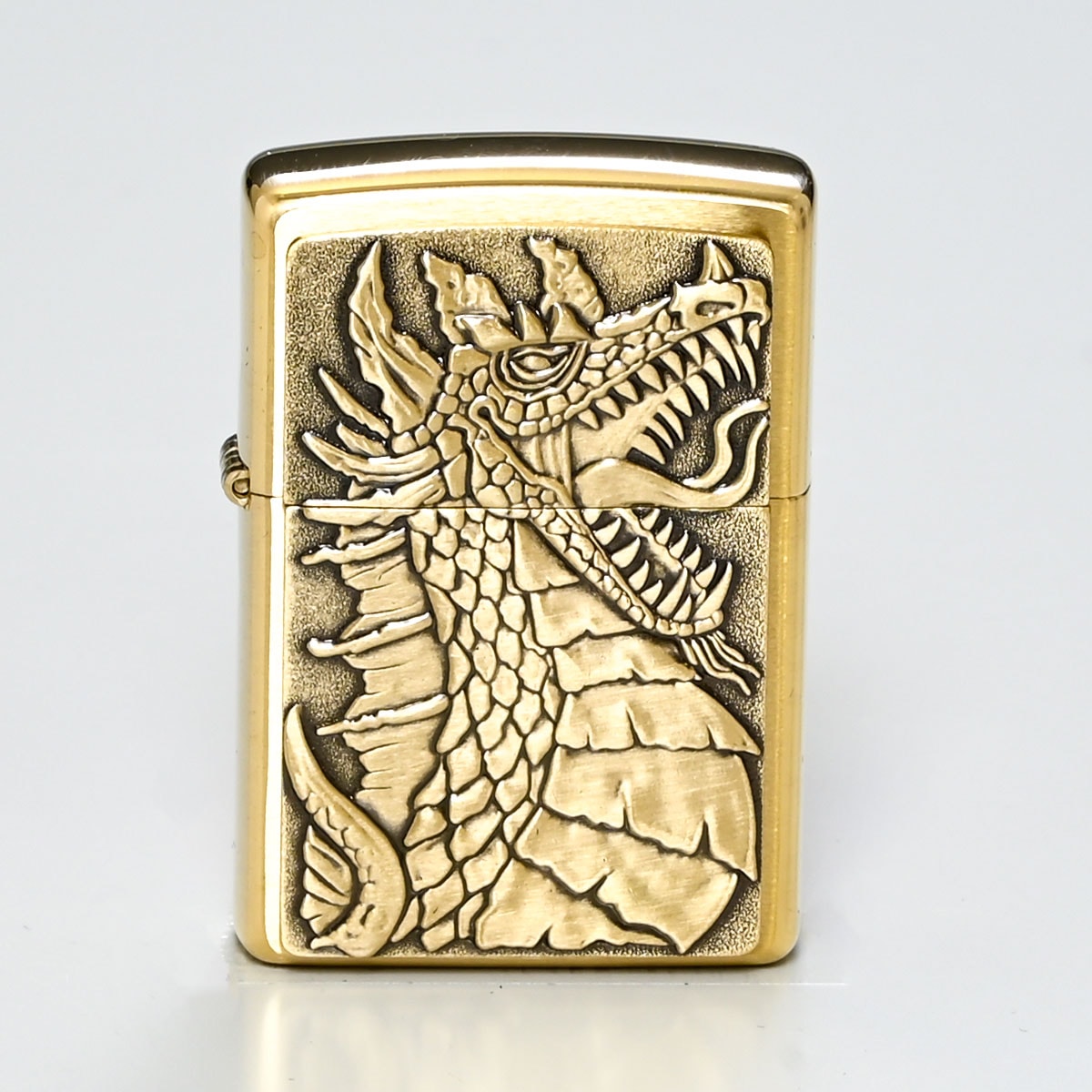 ZIPPO ジッポー ライター Dragon Emblem Design ゴールド 49297 名入れ可有料