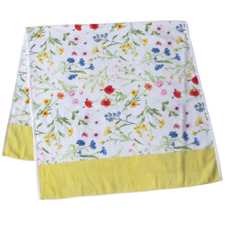 フェイラー FEILER バスタオル 150cm×75cm Flower Meadow フラワーメドウ イエロー
