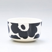 マリメッコ marimekko ボウル 9.5cm 食器 深鉢 UNIKKO ウニッコ ブラック×ホワイト 071066 190 名入れ可有料 北欧食器 洋食器【スペシャルラッピングB対応(別売り)】