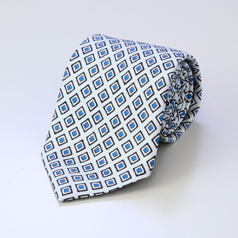 エンポリオ アルマーニ EMPORIO ARMANI ネクタイ メンズ スカイブルー 大剣幅7.5cm シルク100% 340075 1P622 00332 MADE IN ITALY 名入れ刺しゅう可有料【スペシャルラッピング660円(別売り)】