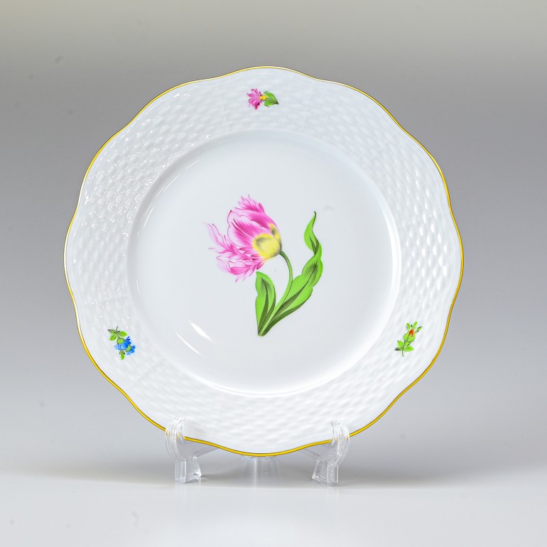 ヘレンド デザートプレート キティ ピンク プレート 食器 19cm 皿 517000 KY-2 【00517000-KY-2】 洋食器【スペシャルラッピング660円(別売り)】