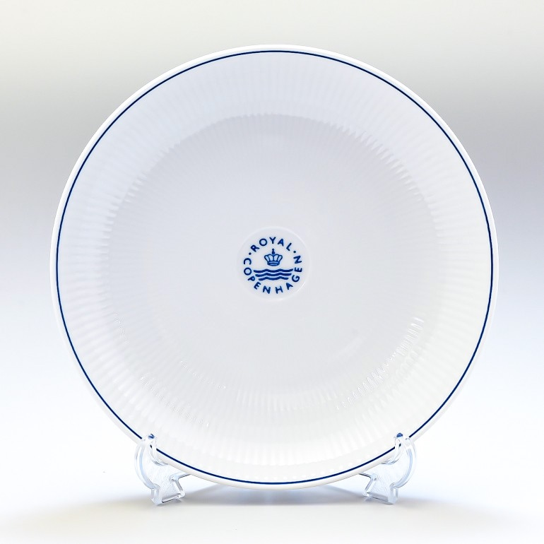 ロイヤルコペンハーゲン ブルーライン ディーププレート 25cm 1658731 (1058883) 北欧食器 洋食器 ROYAL COPENHAGEN【スペシャルラッピング660円(別売り)】