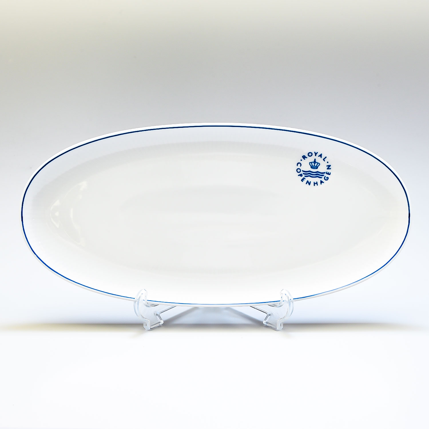 ロイヤルコペンハーゲン ブルーライン ロング オーバルディッシュ プレート 36.5cm 大皿 1658359 (1058880) 北欧食器 洋食器 ROYAL COPENHAGEN名入れ可有料 【スペシャルラッピング660円(別売り)】