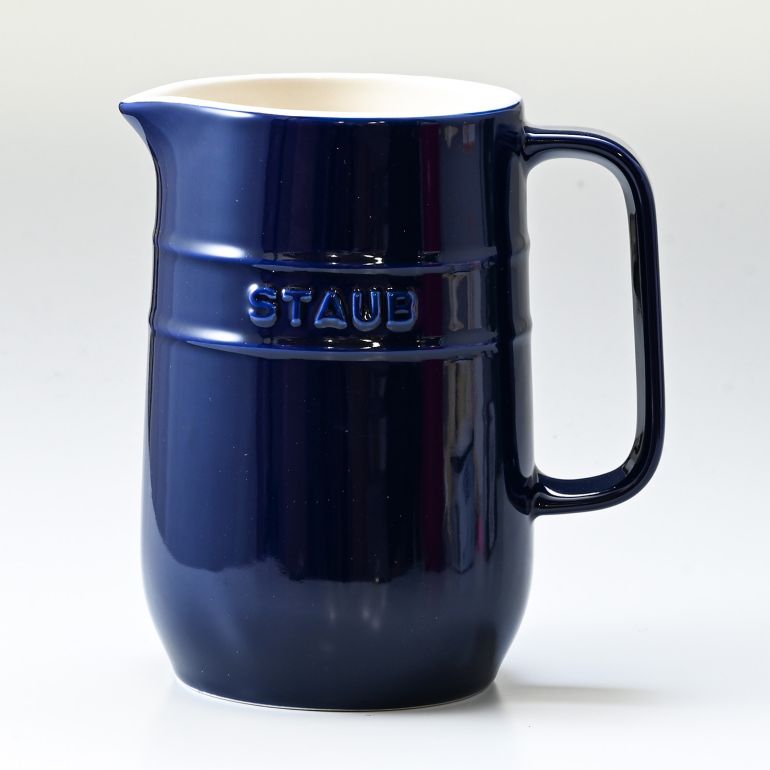 ストウブ staub ピッチャー セラミック テーブルツール 水差し スペシャルアイテム グランブルー 1L 40511-584-0 洋食器