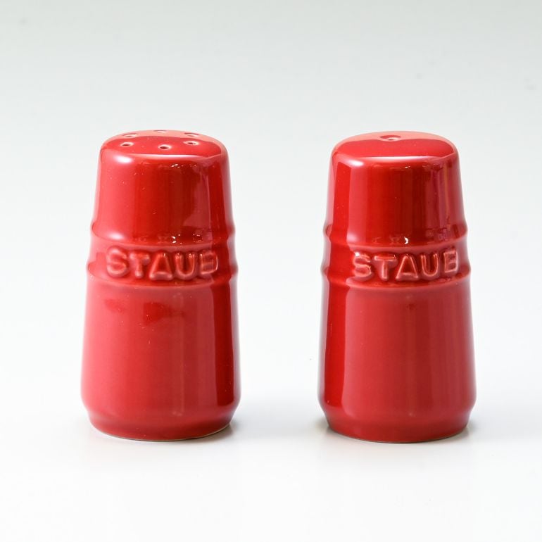 ストウブ staub ソルト＆ペッパー シェーカー セラミック キッチンツール スペシャルアイテム チェリー 40511-808-0 洋食器