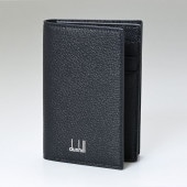 ダンヒル dunhill カードケース 名刺入れ メンズ デューク ファインレザー ブラック 20F2475GS001 名入れ可有料 箔押し【スペシャルラッピングB対応(別売り)】