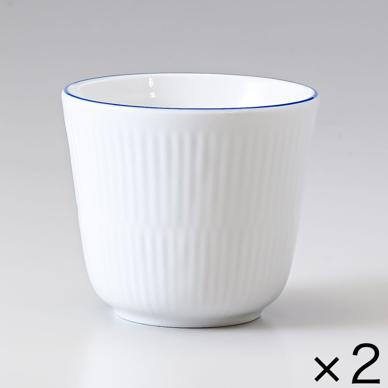 2個セット ロイヤルコペンハーゲン ブルーライン スタイルカップ 260ml シングル 1658495 (1058886) 北欧食器 洋食器 ROYAL COPENHAGEN【スペシャルラッピング660円(別売り)】