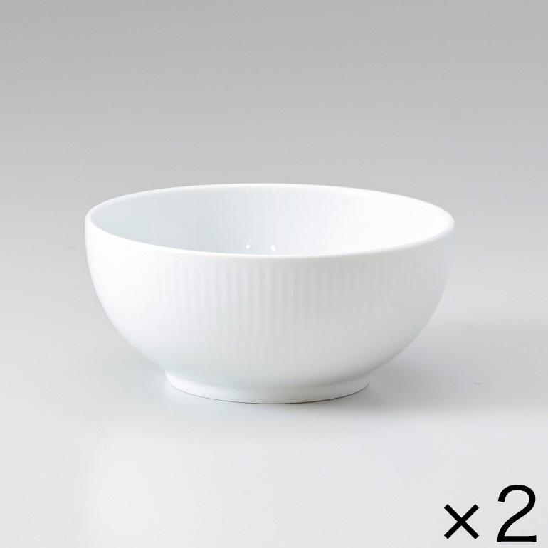 2個セット ロイヤルコペンハーゲン ホワイトフルーテッド ボウル シリアルボウル サラダボウル 15cm 2408455 日本未発売 1016935 北欧食器 洋食器 ROYAL COPENHAGEN【スペシャルラッピング660円(別売り)】