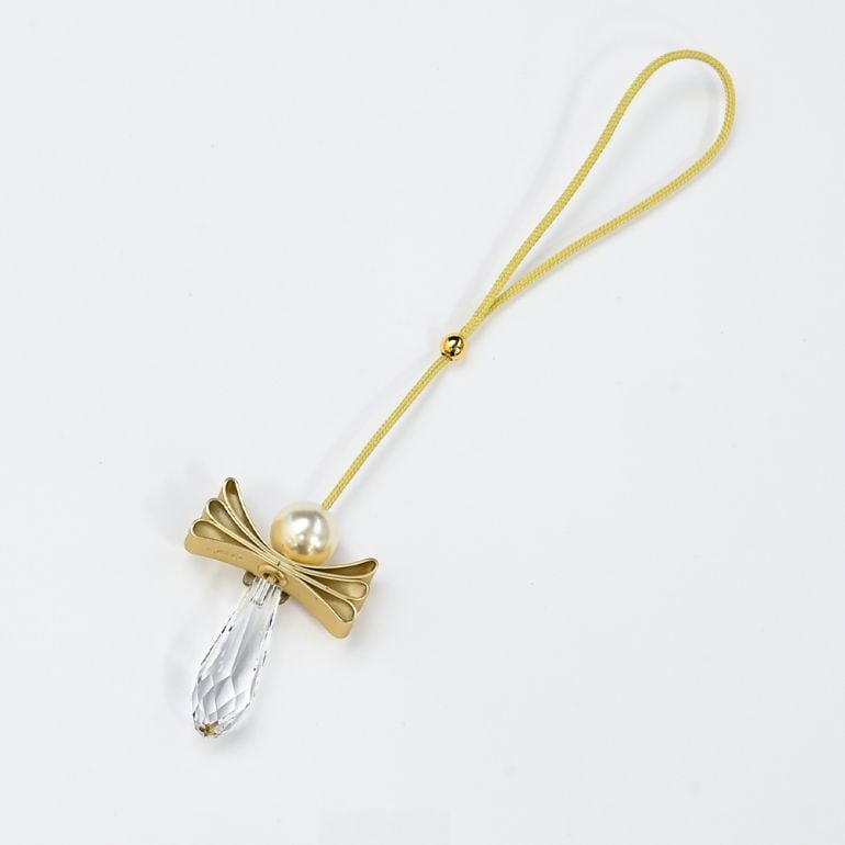 スワロフスキー SWAROVSKI オーナメント Holiday Magic エンジェルオーナメント S シャンパンゴールド クリア 5596403 インテリア オブジェ 置物【スペシャルラッピング660円(別売り)】