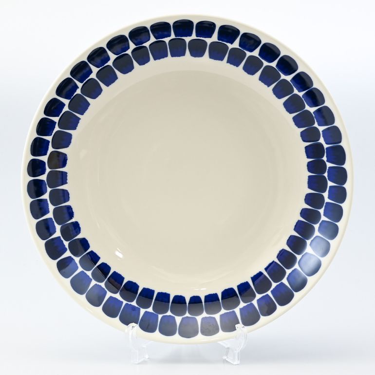 アラビア ARABIA 24h トゥオキオ TUOKIO ブルー ディーププレート 深皿 24cm 1005553 北欧食器 洋食器 名入れ可有料【スペシャルラッピング660円(別売り)】