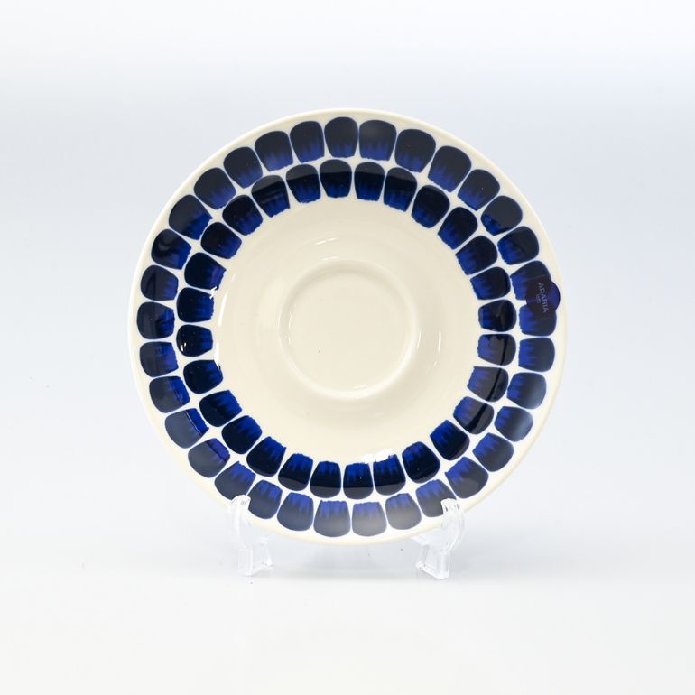 アラビア ARABIA 24h トゥオキオ TUOKIO ブルー ソーサー プレート 17cm 1005551 北欧食器 洋食器 名入れ可有料【スペシャルラッピング660円(別売り)】