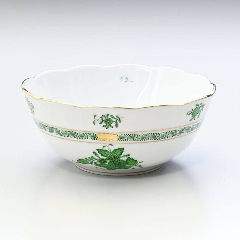 ヘレンド ボウル アポニーグリーン 洋食器 16ｃｍ 365000 ＡＶ 【00365000-AV】【スペシャルラッピング660円(別売り)】